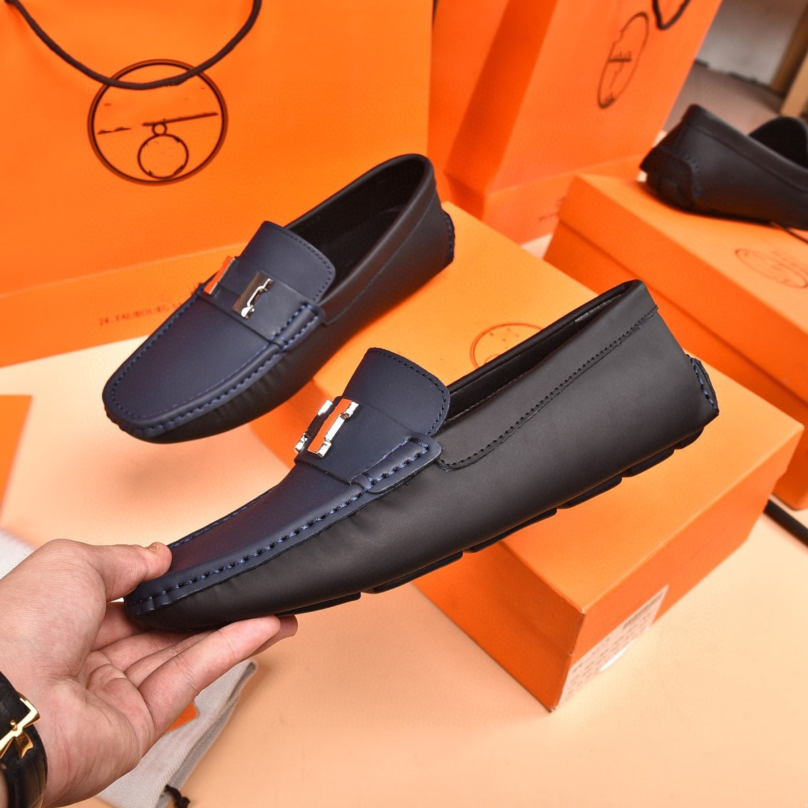 11Model New Fashion Men Designer Shoes Male Driving Shoes Luxurious Spring/Autumn Loafers Men Casual Shoes for Men Slip-On Solid Breathable, #08
11Model New Fashion Men Designer Shoes Male Driving Shoes Luxurious Spring/Autumn Loafers Men Casual Shoes for Men Slip-On Solid Breathable, #08