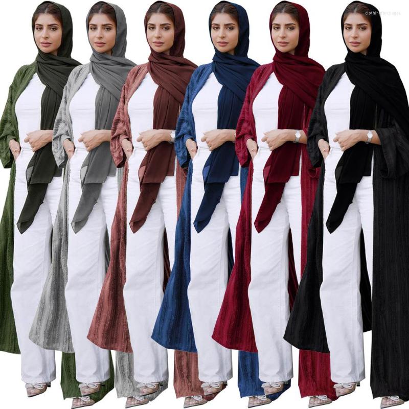 Ethnic Clothing Women's Muslim Outwear Cardigan Fashion Knitted Coat In Middle Eastern Style Tops For Women
Ethnic Clothing Women's Muslim Outwear Cardigan Fashion Knitted Coat In Middle Eastern Style Tops For Women