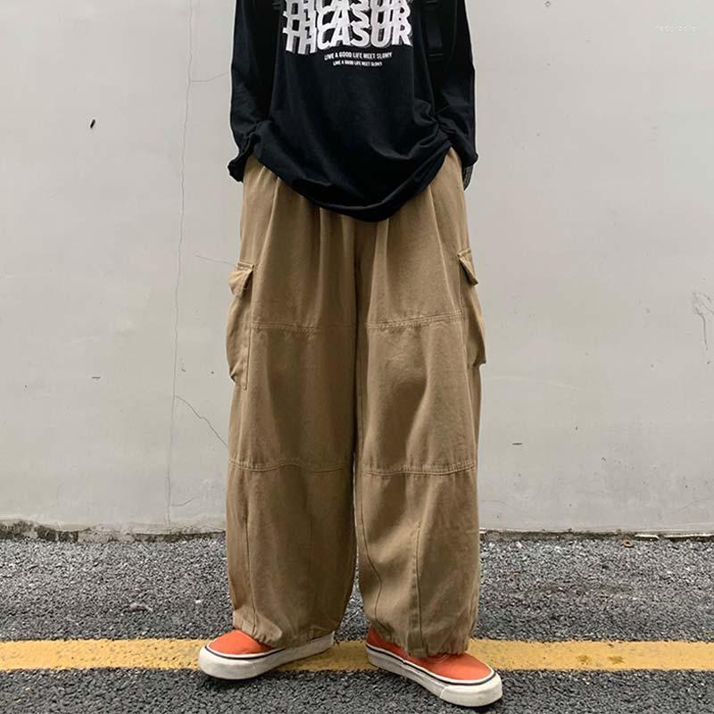 Men's Pants Khaki Cargo Men Elastic Waist Baggy Trousers Fashion Overalls Oversized Bottoms Summer Vintage Male Y2K Clothes Streetwear, Black
Men's Pants Khaki Cargo Men Elastic Waist Baggy Trousers Fashion Overalls Oversized Bottoms Summer Vintage Male Y2K Clothes Streetwear, Black