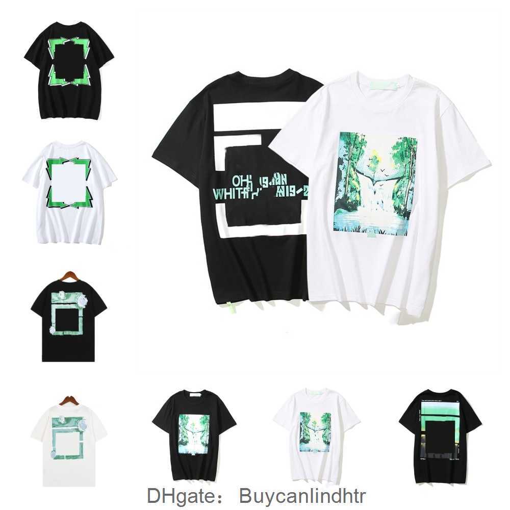 2023Summer Designer fashion Luxurys Offes Clothing Mens and Women Loose Tees Tops Man Casual Street graffiti Shirt Sweatshirtoff Men's T-shirts Offs White red Green, 11
