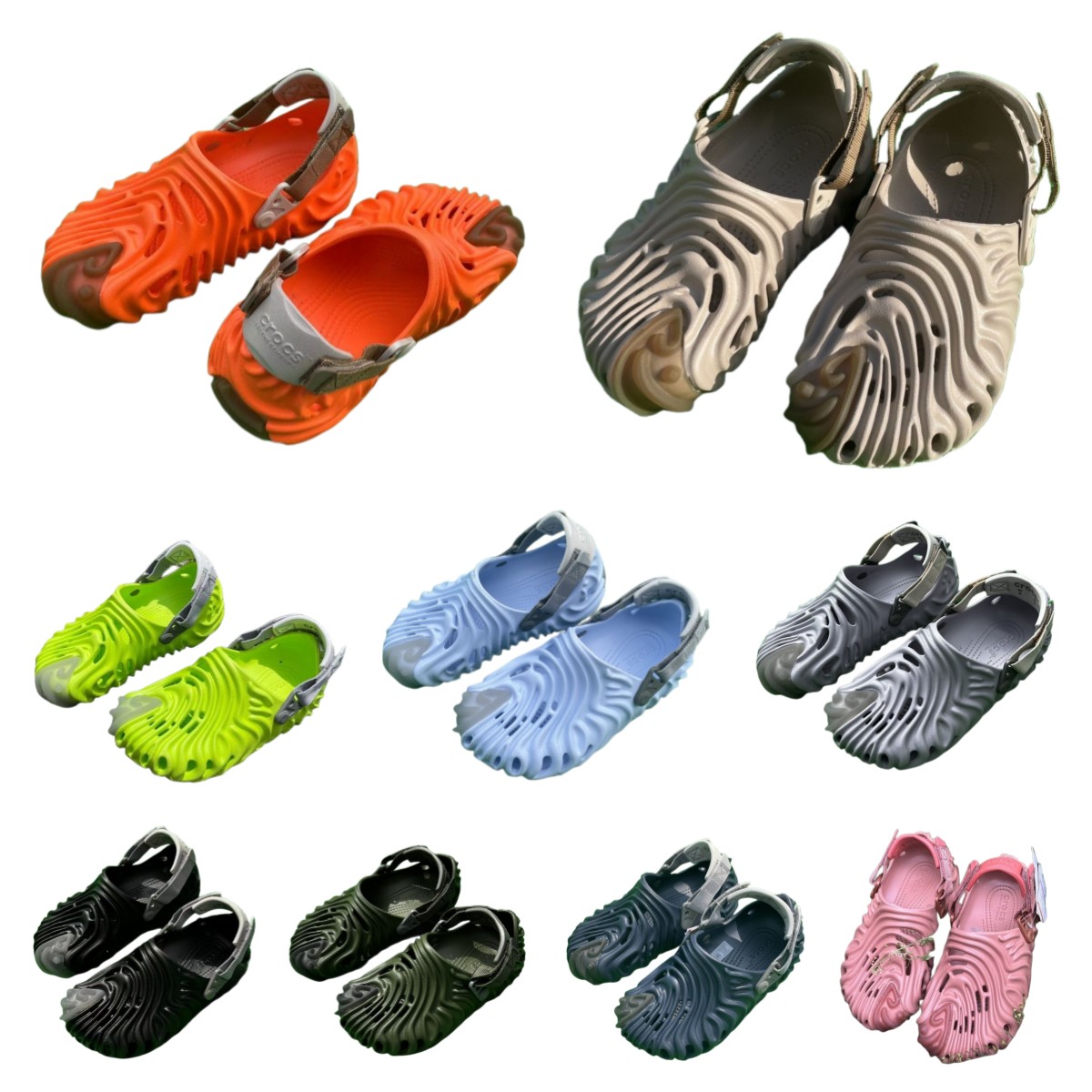 Sandals EVA Salehe Bembury x-Pollex ClogCroc Crocodile Cucumber Menemsha Urchin Shoes Women Men Summer Slides Designers Sandalias Mujer Slippers CRO1011, Teal
Sandals EVA Salehe Bembury x-Pollex ClogCroc Crocodile Cucumber Menemsha Urchin Shoes Women Men Summer Slides Designers Sandalias Mujer Slippers CRO1011, Teal