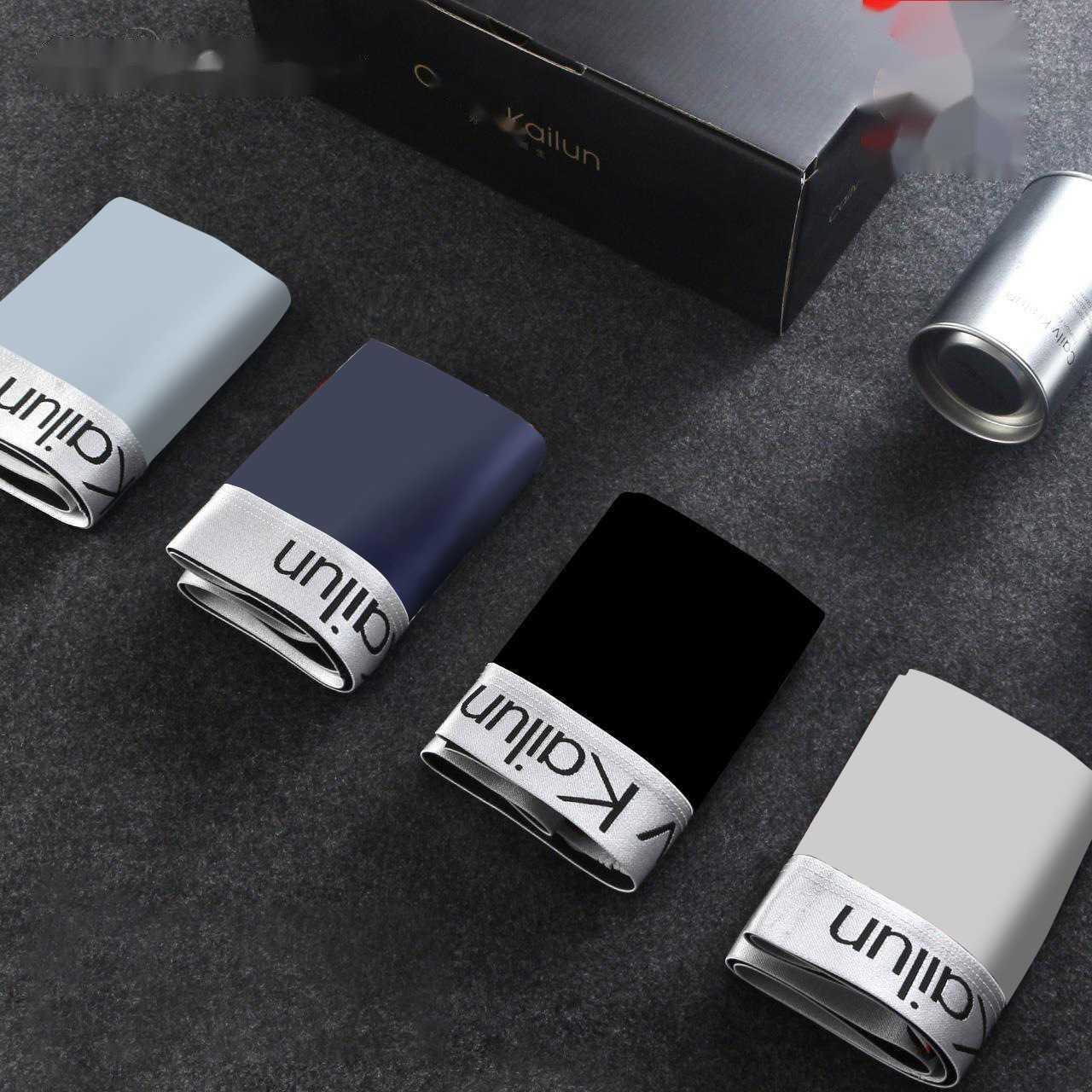 Summer New Gift Box Men's Underwear Ice Silk Breathable Flat Corner Pants Cool Skincare Big US8E, Medium grey blue
Summer New Gift Box Men's Underwear Ice Silk Breathable Flat Corner Pants Cool Skincare Big US8E, Medium grey blue
