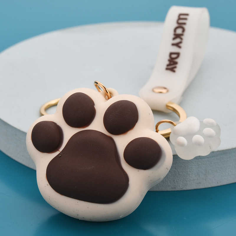 Rings New PVC Soft Rubber Cat Jelly Couple Car Key Bag CusTom Pendant Gift Llaveros Para Mujer Keychain G230525