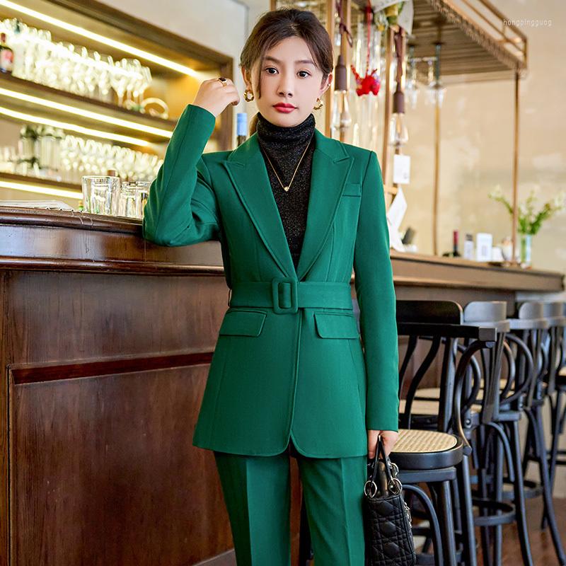 Women' Two Piece Pants Formal Elegant Women Business Suits With And Jackets Coat OL Styles Professional Ladies Pantsuits Blazers, Green blazer coat
Women' Two Piece Pants Formal Elegant Women Business Suits With And Jackets Coat OL Styles Professional Ladies Pantsuits Blazers, Green blazer coat
