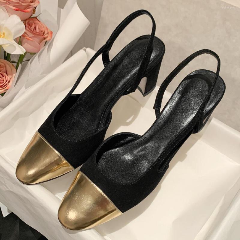 Sandals Women's Genuine Leather Mix Color Patchwork 5.5cm Thick Med Heel Elegant Ladies Pumps Top Quality Summer Heeled Shoes, Black
Sandals Women's Genuine Leather Mix Color Patchwork 5.5cm Thick Med Heel Elegant Ladies Pumps Top Quality Summer Heeled Shoes, Black