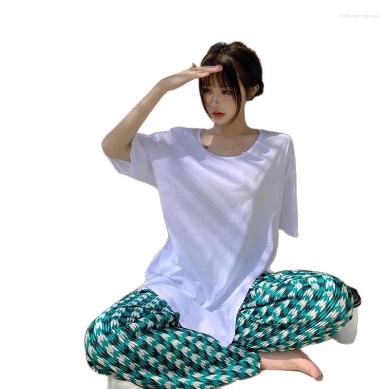 Women' Two Piece Pants Summer Casual Suit Women' Loose Korean Version Clothing 2023 Fashion Trendy Slim Temperament Sports Women, White suit
Women' Two Piece Pants Summer Casual Suit Women' Loose Korean Version Clothing 2023 Fashion Trendy Slim Temperament Sports Women, White suit