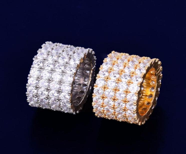 Fashion Four Rows Solitaire Men039s Ring Ice Out Cubic Zircon Ring Hip Hop Jewelry Copper Charm Gold Silver Color7925575
Fashion Four Rows Solitaire Men039s Ring Ice Out Cubic Zircon Ring Hip Hop Jewelry Copper Charm Gold Silver Color7925575