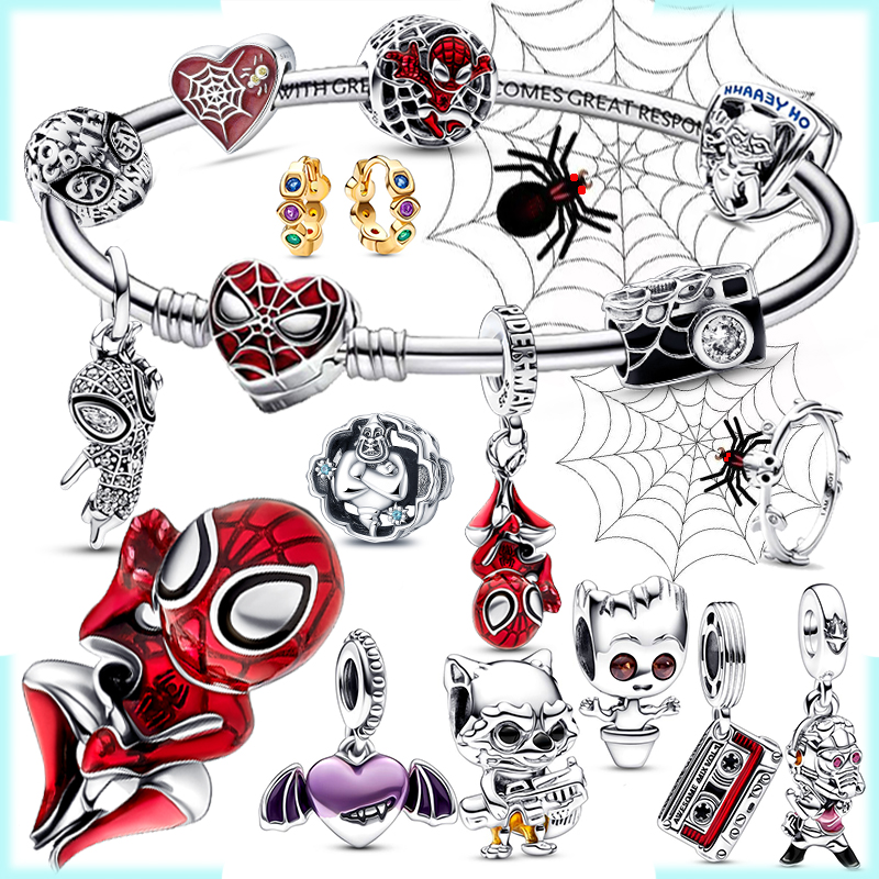2023 New 925 Sterling Silver Pandora Spider Character Princess Charm Suitable for Original Bracelet Female DIY Jewelry Fashion Accessories Free Delivery 1
2023 New 925 Sterling Silver Pandora Spider Character Princess Charm Suitable for Original Bracelet Female DIY Jewelry Fashion Accessories Free Delivery 1