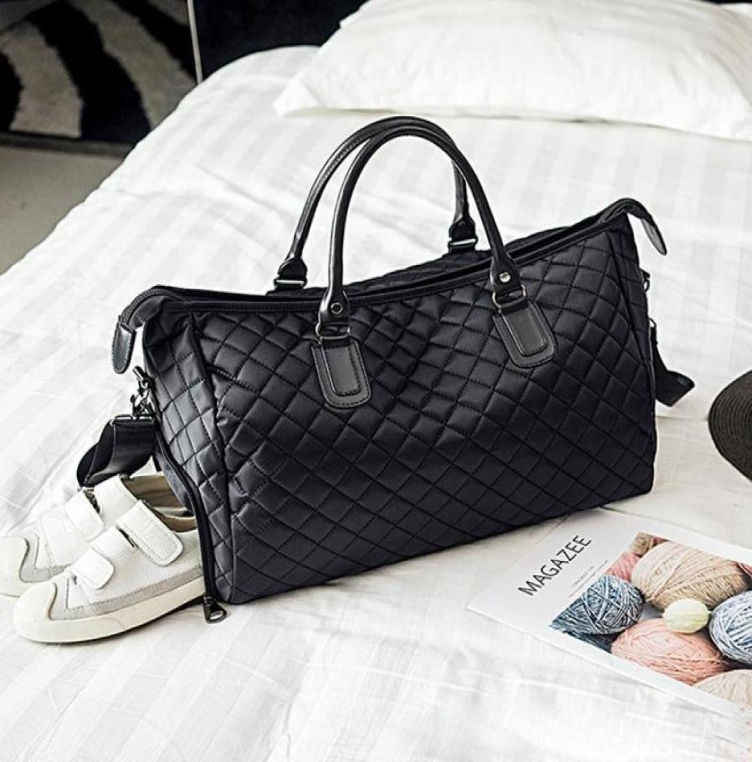 Duffel Bags Mens Fashion Plaid Travel Bag Versatile Women Duffle Weekend Nylon Shoulder Big Handbag Carry On Luggage Black XA763WB7954741, Clear
Duffel Bags Mens Fashion Plaid Travel Bag Versatile Women Duffle Weekend Nylon Shoulder Big Handbag Carry On Luggage Black XA763WB7954741, Clear