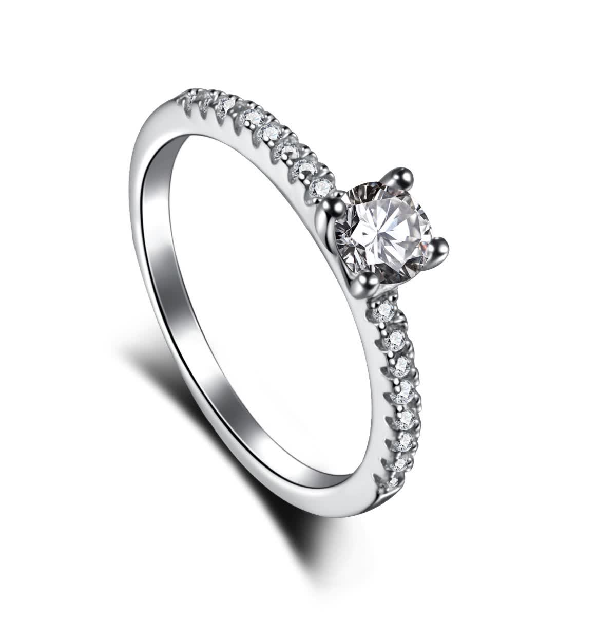 GemKing TL120071 Praised Fashionable 925 Silver Rings With White Ladies Exclusive Simple Style Elegant Prong Set CZ Wedding Ring Jewelry
GemKing TL120071 Praised Fashionable 925 Silver Rings With White Ladies Exclusive Simple Style Elegant Prong Set CZ Wedding Ring Jewelry