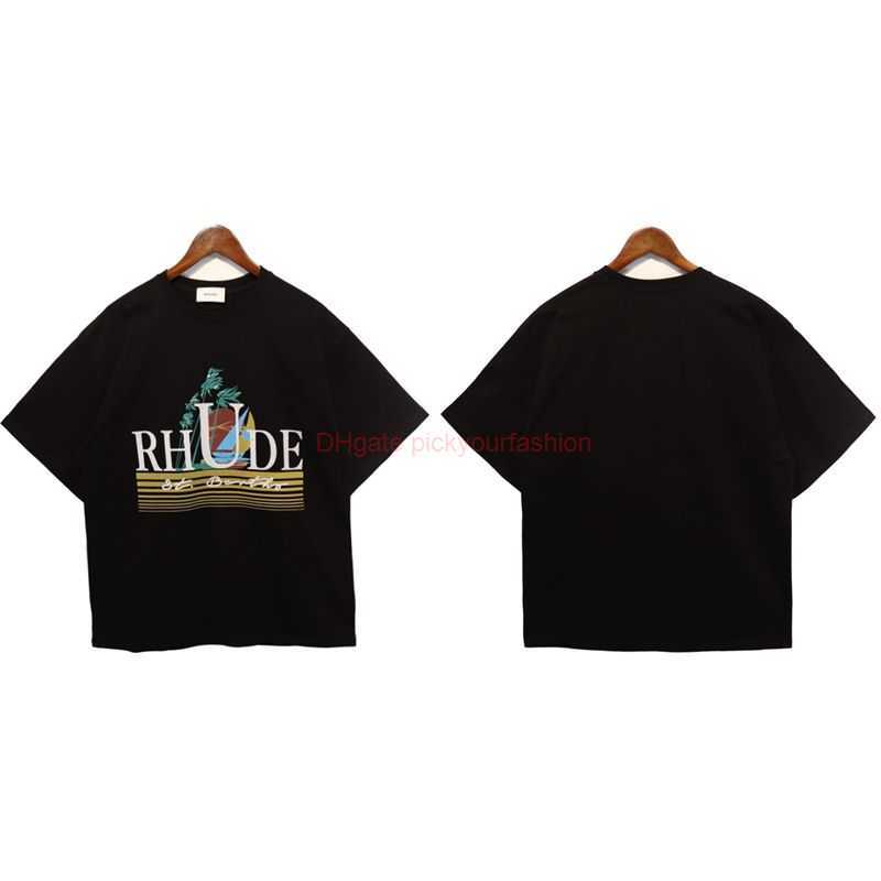 Designer Fashion Clothing Tees Tshirt American Summer Trendy Brand Niche Rhude Letter Printed Short Sleeved Loose Fitting Casual Men Womens Same Round Neck Tshirt C
Designer Fashion Clothing Tees Tshirt American Summer Trendy Brand Niche Rhude Letter Printed Short Sleeved Loose Fitting Casual Men Womens Same Round Neck Tshirt C