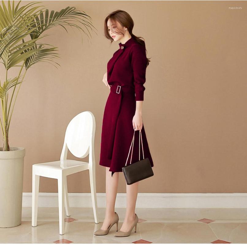 Casual Dresses 2023 Spring Women' Dress OL Professional Temperament O Neck Lace-Up Slim Waist Mid-Length Z253, Black
Casual Dresses 2023 Spring Women' Dress OL Professional Temperament O Neck Lace-Up Slim Waist Mid-Length Z253, Black