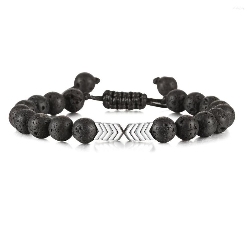 Strand Volcanic Lava Stone Bracelets Essential Oil Diffuser Braided Bracelet Men Colorful Arrow Healing Balance Yoga Jewelry Women Gift
Strand Volcanic Lava Stone Bracelets Essential Oil Diffuser Braided Bracelet Men Colorful Arrow Healing Balance Yoga Jewelry Women Gift