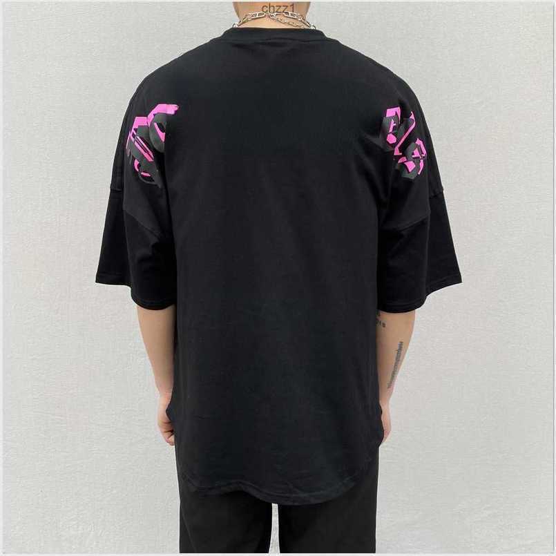 Luxury Mens Womens Palms Angles Designer t Shirts Printed Fashion Man T-shirt Quality Cotton Casual Tees Unisex Short Sleeve 11, Purple characters on black background
Luxury Mens Womens Palms Angles Designer t Shirts Printed Fashion Man T-shirt Quality Cotton Casual Tees Unisex Short Sleeve 11, Purple characters on black background