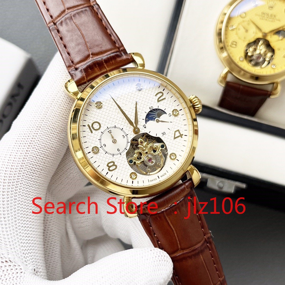 LLS Men's mechanical watch, stainless steel case, 42mm, high quality clone, multifunction, sapphire crystal, automatic mechanical movement,vv
LLS Men's mechanical watch, stainless steel case, 42mm, high quality clone, multifunction, sapphire crystal, automatic mechanical movement,vv
