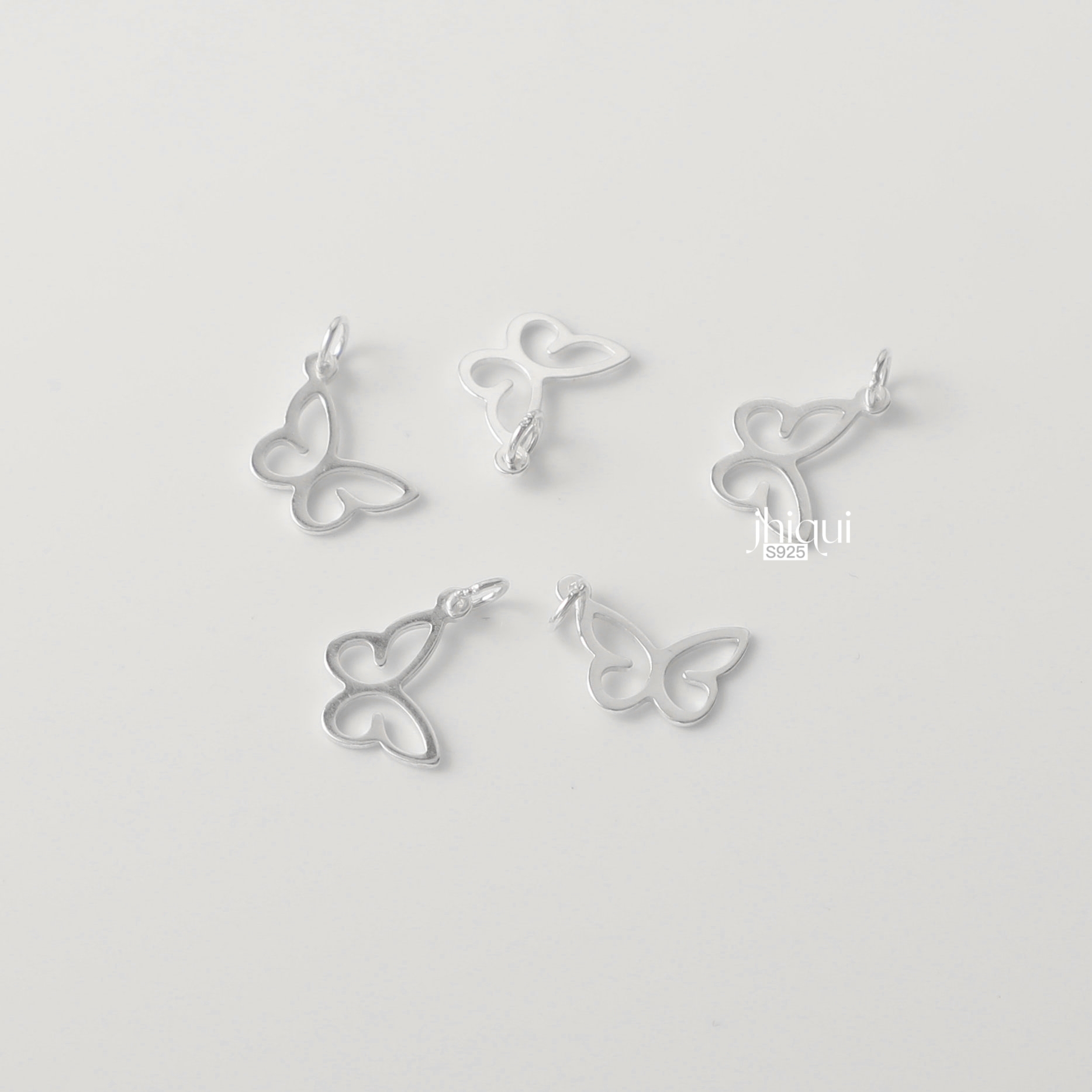 Real 925 Sterling Silver Butterfly Pendant Charm Suit DIY Earrings Bracelet Pendant Necklace Fine Jewelry Accessories Findings
Real 925 Sterling Silver Butterfly Pendant Charm Suit DIY Earrings Bracelet Pendant Necklace Fine Jewelry Accessories Findings