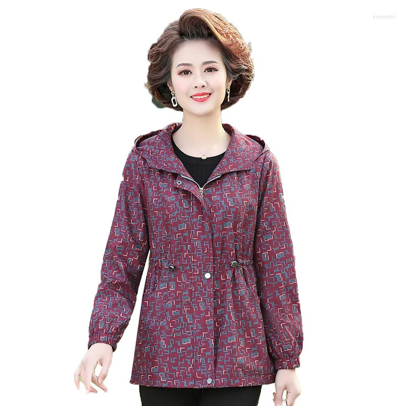 Women's Jackets 2023 Spring Women's Outerwear Middle-Aged Elderly Mothers Hooded Coat Autumn Large Size Trench Female Tops 5XL, Purple
Women's Jackets 2023 Spring Women's Outerwear Middle-Aged Elderly Mothers Hooded Coat Autumn Large Size Trench Female Tops 5XL, Purple