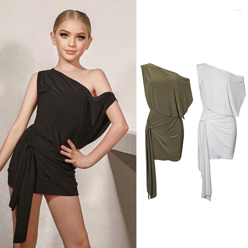 Stage Wear Latin Dance Dress For Girls Summer Practice Clothes Strapless Black Children Samba Rumba Performance Costume DNV16171
Stage Wear Latin Dance Dress For Girls Summer Practice Clothes Strapless Black Children Samba Rumba Performance Costume DNV16171
