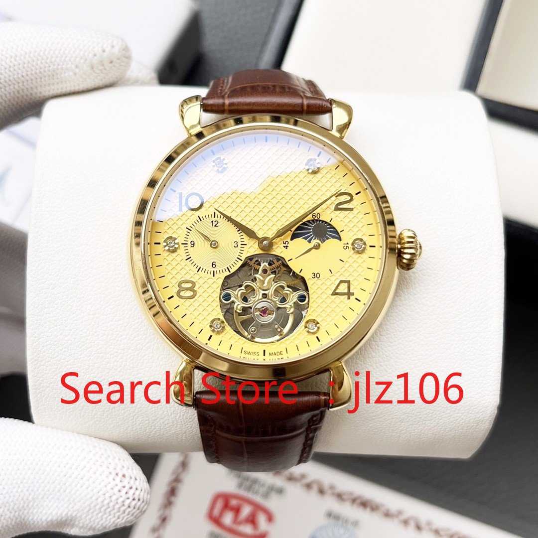 LLS Men's mechanical watch, stainless steel case, 42mm, high quality clone, multifunction, sapphire crystal, automatic mechanical movement,bb
LLS Men's mechanical watch, stainless steel case, 42mm, high quality clone, multifunction, sapphire crystal, automatic mechanical movement,bb