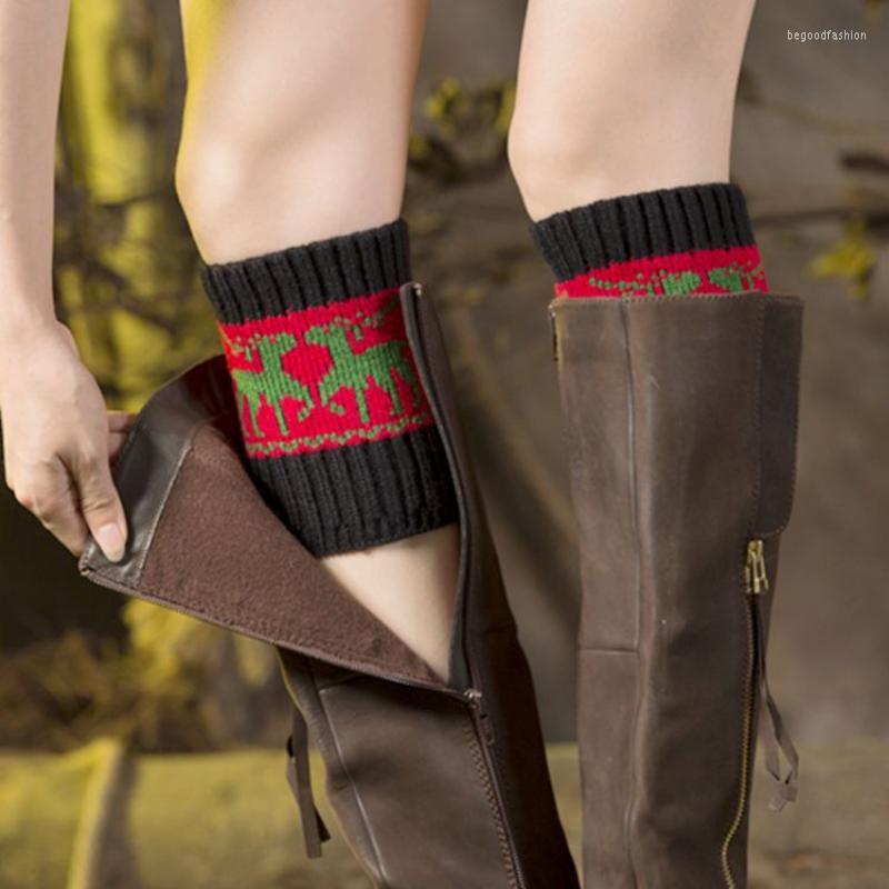 Women Socks Christmas Wool Foot Cover Leg Protector Autumn And Winter Knitting Boots Color Matching Short Elk SA387, Black
Women Socks Christmas Wool Foot Cover Leg Protector Autumn And Winter Knitting Boots Color Matching Short Elk SA387, Black