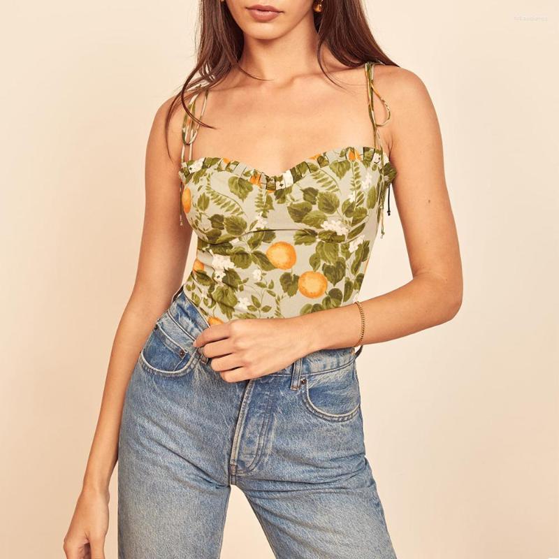 Women' Tanks Summer Clothes For Women Beach Print Sleeveless Casual Tops 2023 Ruffle Edge Sweetheart Neck Sexy Tie Spaghetti Strap Crop Top, Tc3635
Women' Tanks Summer Clothes For Women Beach Print Sleeveless Casual Tops 2023 Ruffle Edge Sweetheart Neck Sexy Tie Spaghetti Strap Crop Top, Tc3635