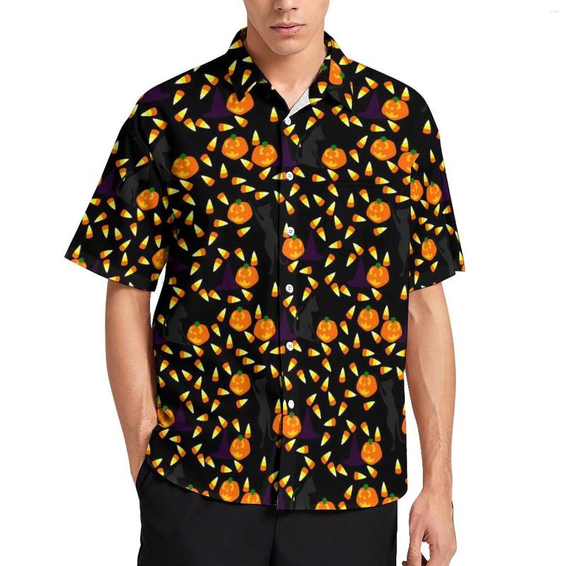 Men's Casual Shirts Halloween Candy Loose Shirt Male Beach Corn Novelty Print Hawaiian Design Short-Sleeved Trending Oversized Blouses, Style-8
Men's Casual Shirts Halloween Candy Loose Shirt Male Beach Corn Novelty Print Hawaiian Design Short-Sleeved Trending Oversized Blouses, Style-8