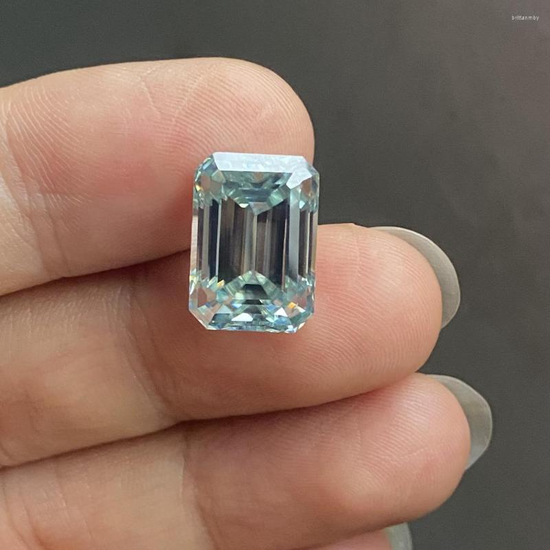 Loose Diamonds Meisidian 10x14mm Emerald Cut 8 Carat VVS1 Light Blue Diamond GRA Moissanite Stone
Loose Diamonds Meisidian 10x14mm Emerald Cut 8 Carat VVS1 Light Blue Diamond GRA Moissanite Stone
