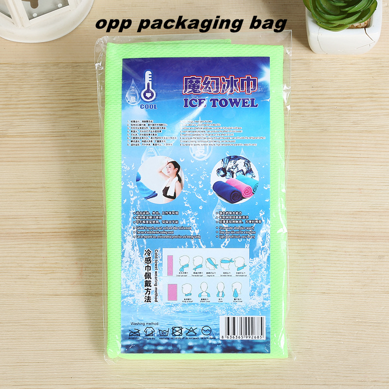 Ice Cold Towel Summer Fitness Cool Quick Dry Soft Breathable Adult Kid Sport Cooling Towel