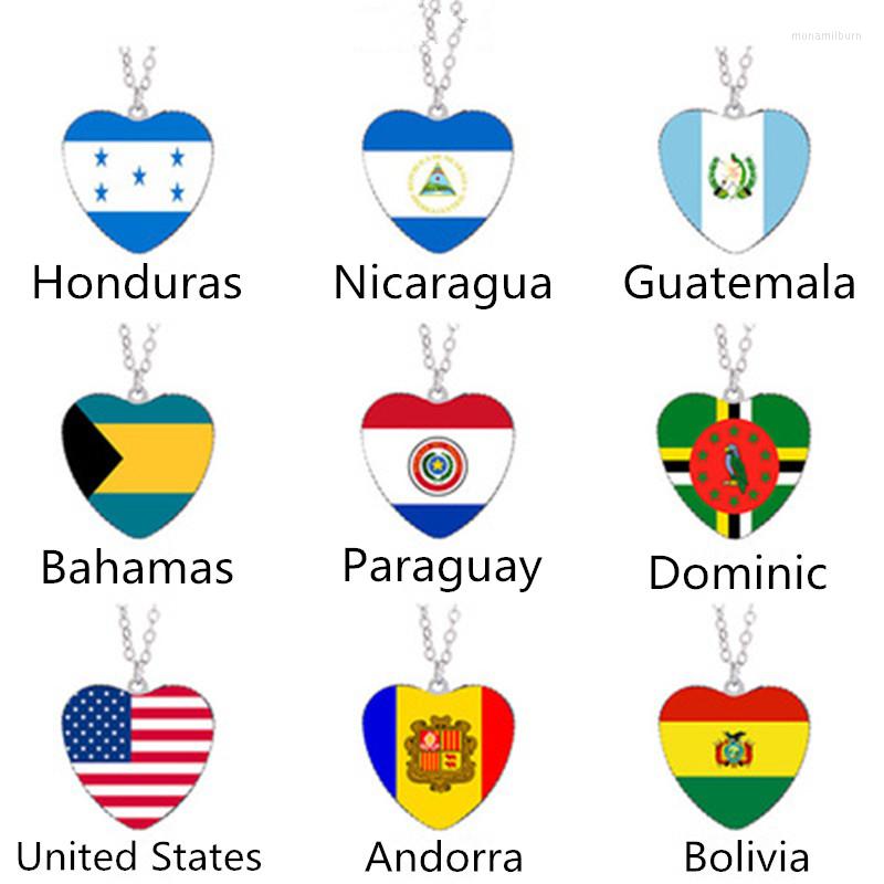 Pendant Necklaces Andorra Bahamas Paraguay Bolivia Dominica Honduras United States Nicaragua Guatemala Flag Necklace
Pendant Necklaces Andorra Bahamas Paraguay Bolivia Dominica Honduras United States Nicaragua Guatemala Flag Necklace
