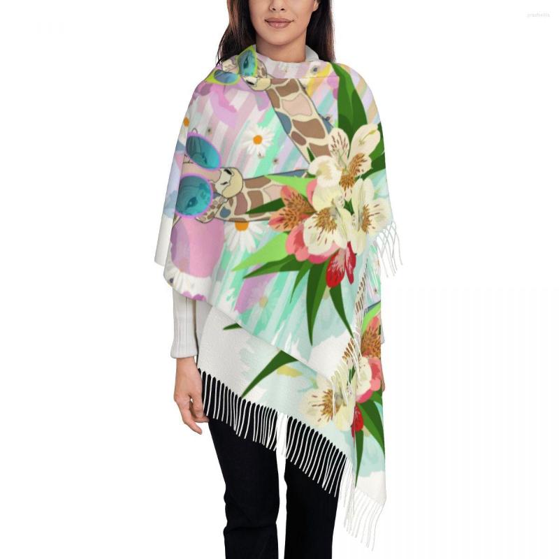 Scarves Women Scarf Tassel Head Wraps Two Giraffe In Fashion Flower Hats Thin Autumn Spring Winter Bandana
Scarves Women Scarf Tassel Head Wraps Two Giraffe In Fashion Flower Hats Thin Autumn Spring Winter Bandana