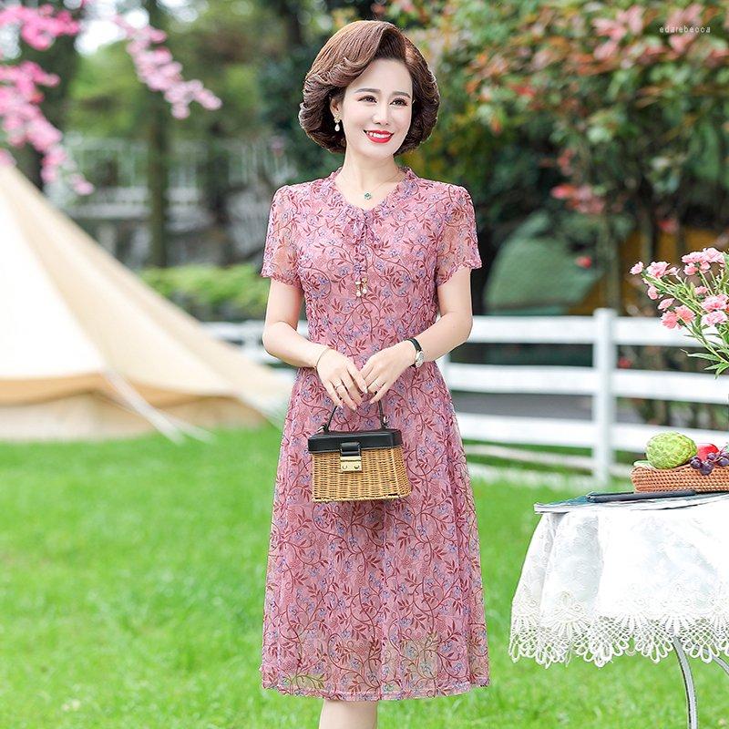 Party Dresses Chiffon Short Sleeve Dress For Women Summer Beach Knee Elegant Ruffle Neck Printed Floral, Blue
Party Dresses Chiffon Short Sleeve Dress For Women Summer Beach Knee Elegant Ruffle Neck Printed Floral, Blue
