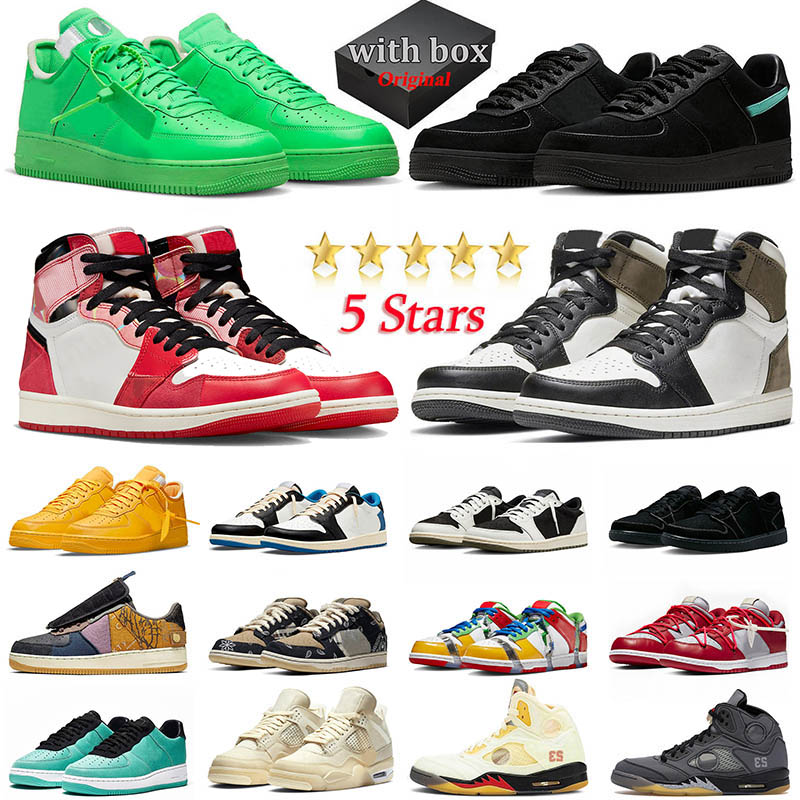 5A Top Quality Running Basketball Shoes High Low Genuine Leather Brooklyn Tiffany Jumpan 1 4 5 Cactus Jacks Spider-Verse Fragment Womens Mens Sneakers Trainers, A24 brooklyn 36-45
5A Top Quality Running Basketball Shoes High Low Genuine Leather Brooklyn Tiffany Jumpan 1 4 5 Cactus Jacks Spider-Verse Fragment Womens Mens Sneakers Trainers, A24 brooklyn 36-45