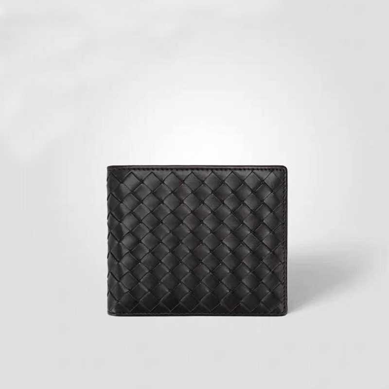 Top quality Designer wallet Luxury brand men short wallets soft sheepskin card holder woven pocket High quality genuine leather bag with Photo bit, Black-a
Top quality Designer wallet Luxury brand men short wallets soft sheepskin card holder woven pocket High quality genuine leather bag with Photo bit, Black-a