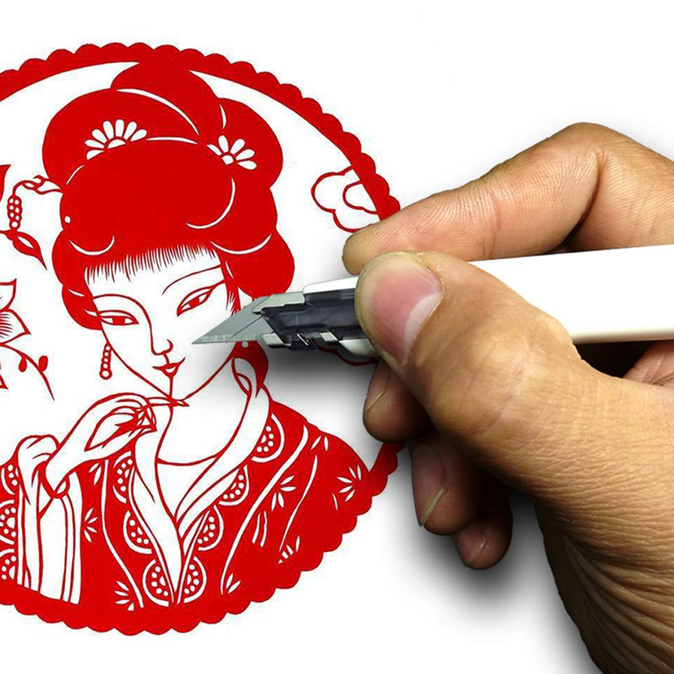 SDI Precision Cutter with Safety Lock | 9mm Professional Heavy-Duty Stainless Steel Blade | for Vinyl Wrap, Car Wrap & Tint Film Application Tools SDI