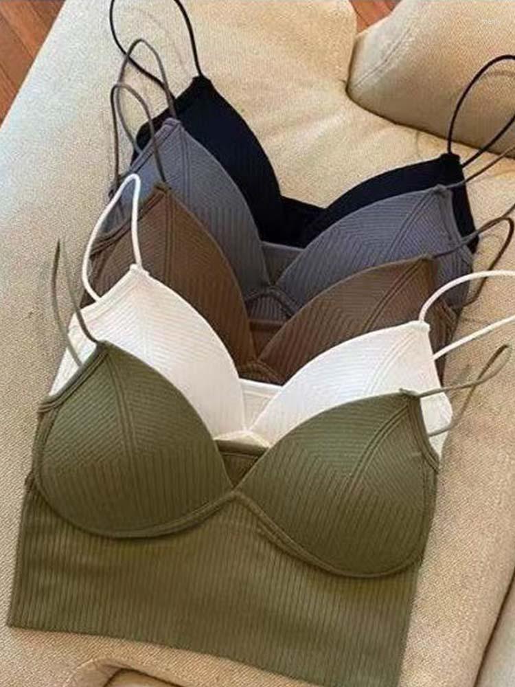 Women's Tanks 2023 Ladies Camisole Slim Fit Sexy Stretch Push Up Bra With Chest Pads Cropped Navel Short Tube Top V-Neck Tops, Black
Women's Tanks 2023 Ladies Camisole Slim Fit Sexy Stretch Push Up Bra With Chest Pads Cropped Navel Short Tube Top V-Neck Tops, Black