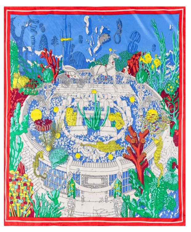 Manual Hand Rolled Twill Silk Scarf Women Underwater Palace Print Square Scarves Echarpes Foulards Femme Wraps Bandana Hijab 90CM4983153
Manual Hand Rolled Twill Silk Scarf Women Underwater Palace Print Square Scarves Echarpes Foulards Femme Wraps Bandana Hijab 90CM4983153