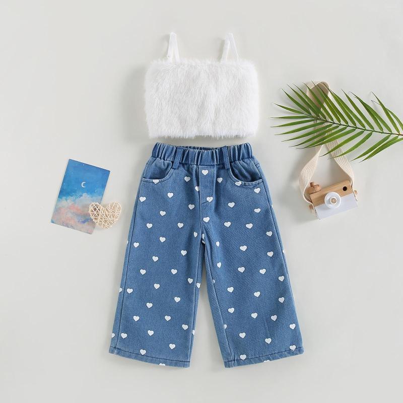 Clothing Sets Pudcoco Kids Infant Baby Girls Pants 2Pcs Set Sleeveless Furry Camisole Elastic Waist Heart Print Jeans Summer Outfit 18M-6T, Picture shown
Clothing Sets Pudcoco Kids Infant Baby Girls Pants 2Pcs Set Sleeveless Furry Camisole Elastic Waist Heart Print Jeans Summer Outfit 18M-6T, Picture shown