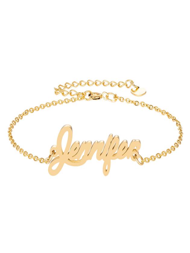 stainless steel engrave script name jennifer charm bracelets for women personalized custom bracelet charm link christmas gift1783392
stainless steel engrave script name jennifer charm bracelets for women personalized custom bracelet charm link christmas gift1783392