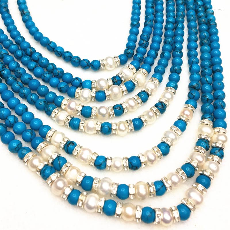 Chains Fashion Style 8 Row 6mm Beautiful Calaite Stone White Pearl Round Beads Diy Necklace MY4791
Chains Fashion Style 8 Row 6mm Beautiful Calaite Stone White Pearl Round Beads Diy Necklace MY4791