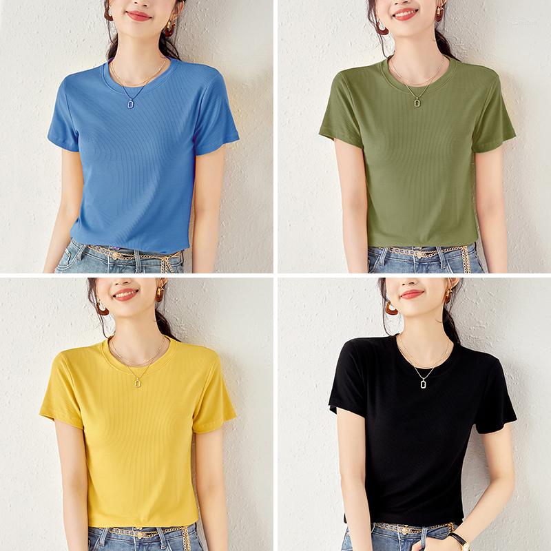 Women's T Shirts Summer Women's Rib Cotton T-shirts Short Sleeve O-neck Woman Casual Tees Solid Tops Female Basic T-shirt Slim Fit Tee, Olive green u-neck
Women's T Shirts Summer Women's Rib Cotton T-shirts Short Sleeve O-neck Woman Casual Tees Solid Tops Female Basic T-shirt Slim Fit Tee, Olive green u-neck