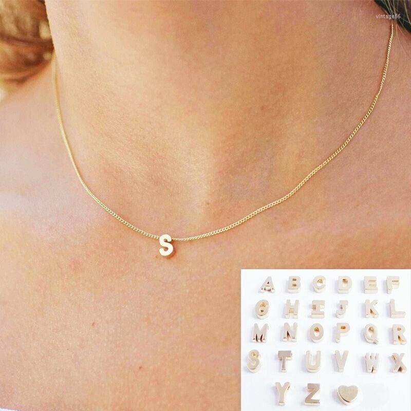 Pendant Necklaces Trendy Personality Gold Plated Initial Necklace Women's Minimalist Letter Birthday Gift Jewelry
Pendant Necklaces Trendy Personality Gold Plated Initial Necklace Women's Minimalist Letter Birthday Gift Jewelry