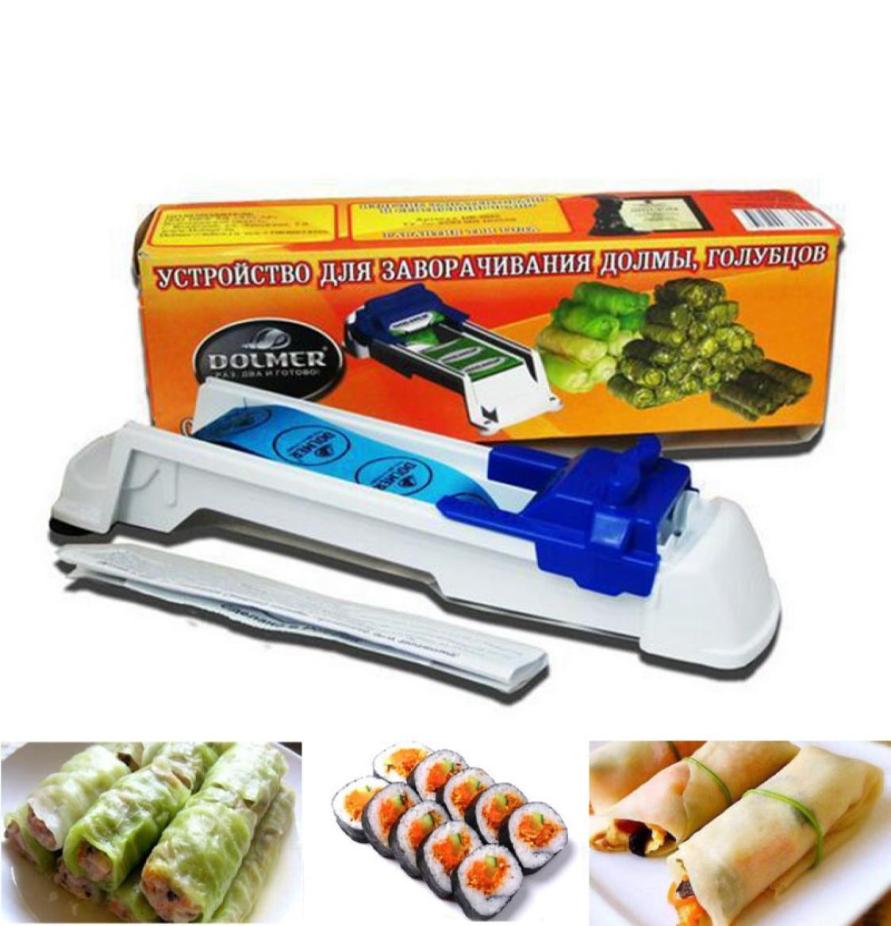 Vegetable Meat Rolling Tool Creative Stuffed Grape Cabbage Leaf Rolling Machine Gadget Roller Tool For Kitchen Accessories 1pcs666