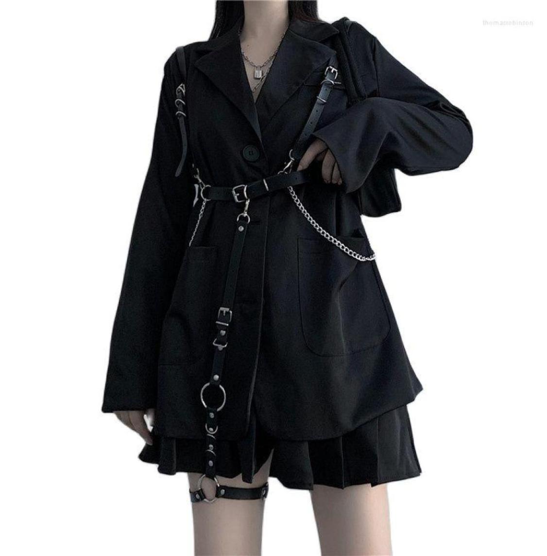 Belts Goth Punk Black Chain Belt Women Harajuku Fashion Techwear Corset Waistband PU Leather Heart Vintage Body Strap Harness1077741
Belts Goth Punk Black Chain Belt Women Harajuku Fashion Techwear Corset Waistband PU Leather Heart Vintage Body Strap Harness1077741