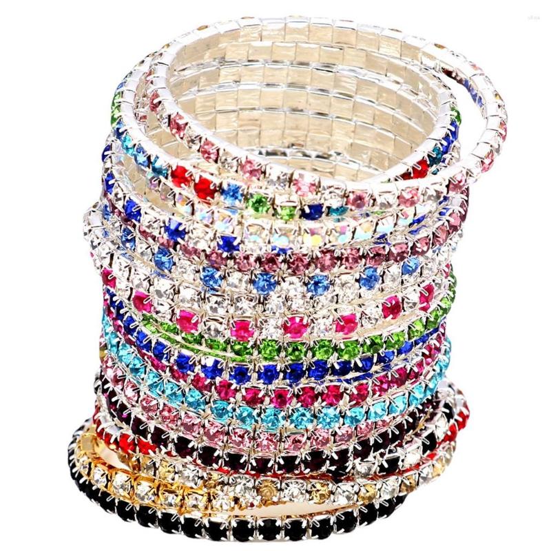 Charm Bracelets 10/20pcs Cute Sweet Strectable Colorful Crystal Mix Women Children Fashion CZ Friend Holiday Party Gift Diameter 5cm
Charm Bracelets 10/20pcs Cute Sweet Strectable Colorful Crystal Mix Women Children Fashion CZ Friend Holiday Party Gift Diameter 5cm