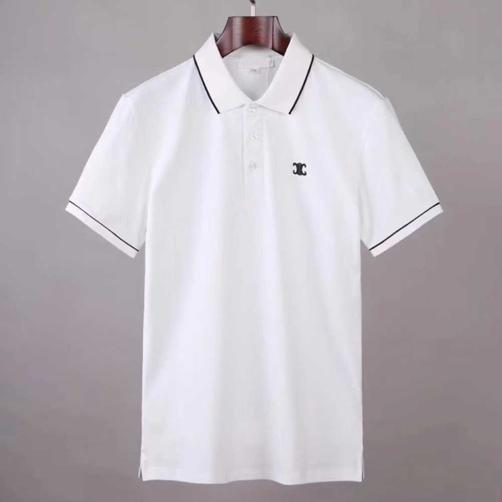 Designer Polos Mens t Shirt Sweatshirt Tee Shirts Men's Polo Top Oversized Tshirt Casual Letter Button Breathable T-shirt Plus Size Tshirts 006, White
Designer Polos Mens t Shirt Sweatshirt Tee Shirts Men's Polo Top Oversized Tshirt Casual Letter Button Breathable T-shirt Plus Size Tshirts 006, White