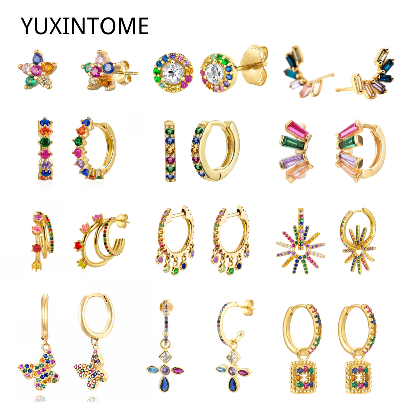 Colorful Crystal Earrings 925 Sterling Silver Ear Needle Stud Earrings for Women Cross Dangle Earrings Party Wedding Jewelry
Colorful Crystal Earrings 925 Sterling Silver Ear Needle Stud Earrings for Women Cross Dangle Earrings Party Wedding Jewelry