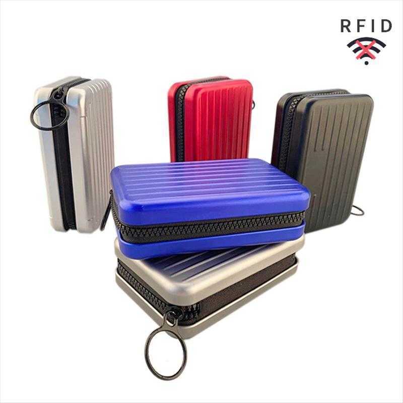 Rfid Aluminum Bag Alloy Card Package Car Key Shield Cover Multifunctional Zipper Wallet, Red
Rfid Aluminum Bag Alloy Card Package Car Key Shield Cover Multifunctional Zipper Wallet, Red