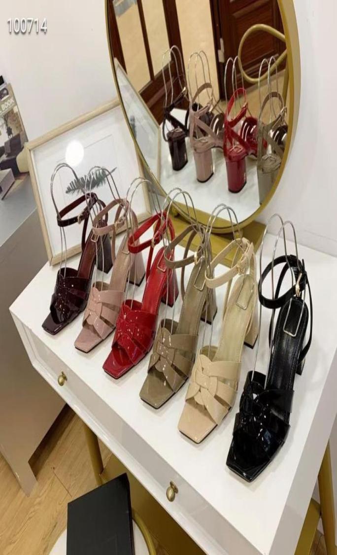 Summer women039s classic mid heel strap sandals sexy patent leather style multi color choice with box size 35428971220, Burgundy
Summer women039s classic mid heel strap sandals sexy patent leather style multi color choice with box size 35428971220, Burgundy