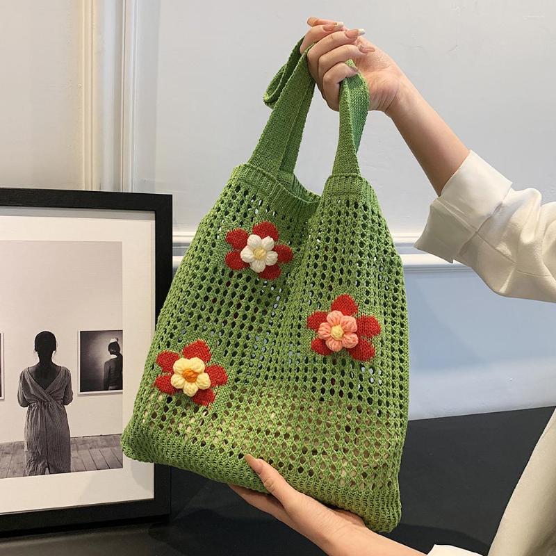 Evening Bags Knitting Flower Shoulder For Women Straw Knitted Hollow Mesh Totes High-quality Luxury Summer Woven Shopping Beach Bag, Khaki
Evening Bags Knitting Flower Shoulder For Women Straw Knitted Hollow Mesh Totes High-quality Luxury Summer Woven Shopping Beach Bag, Khaki