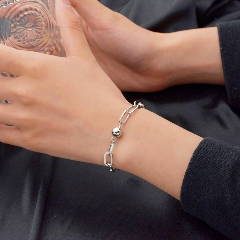 Charm Bracelets Acheerup 2023 Fashion Stainless Steel For Women Thick Chain With Round Ball Bangles Gold Jewelry Birthday Couple GiftCharm
Charm Bracelets Acheerup 2023 Fashion Stainless Steel For Women Thick Chain With Round Ball Bangles Gold Jewelry Birthday Couple GiftCharm